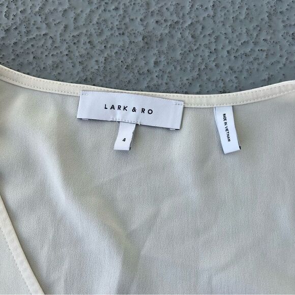 Lark + Ro Ivory Tank Top Women’s 4 - Picture 3 of 3